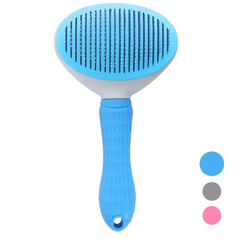 Self-Cleaning Grooming Comb for Cats & Dogs
