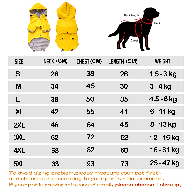 All-Weather Dog Hoodie: Waterproof & Windproof