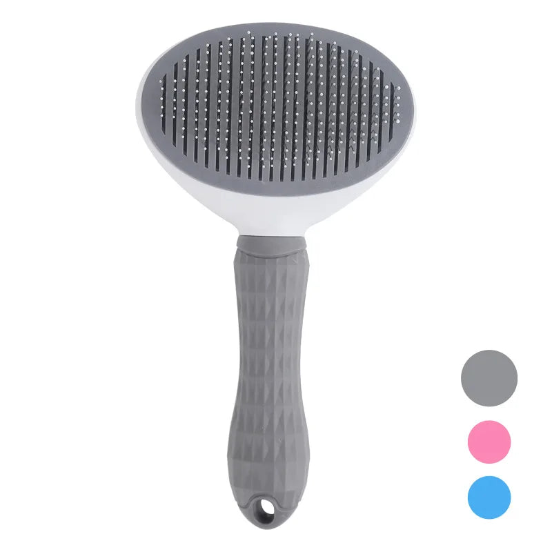 Self-Cleaning Grooming Comb for Cats & Dogs