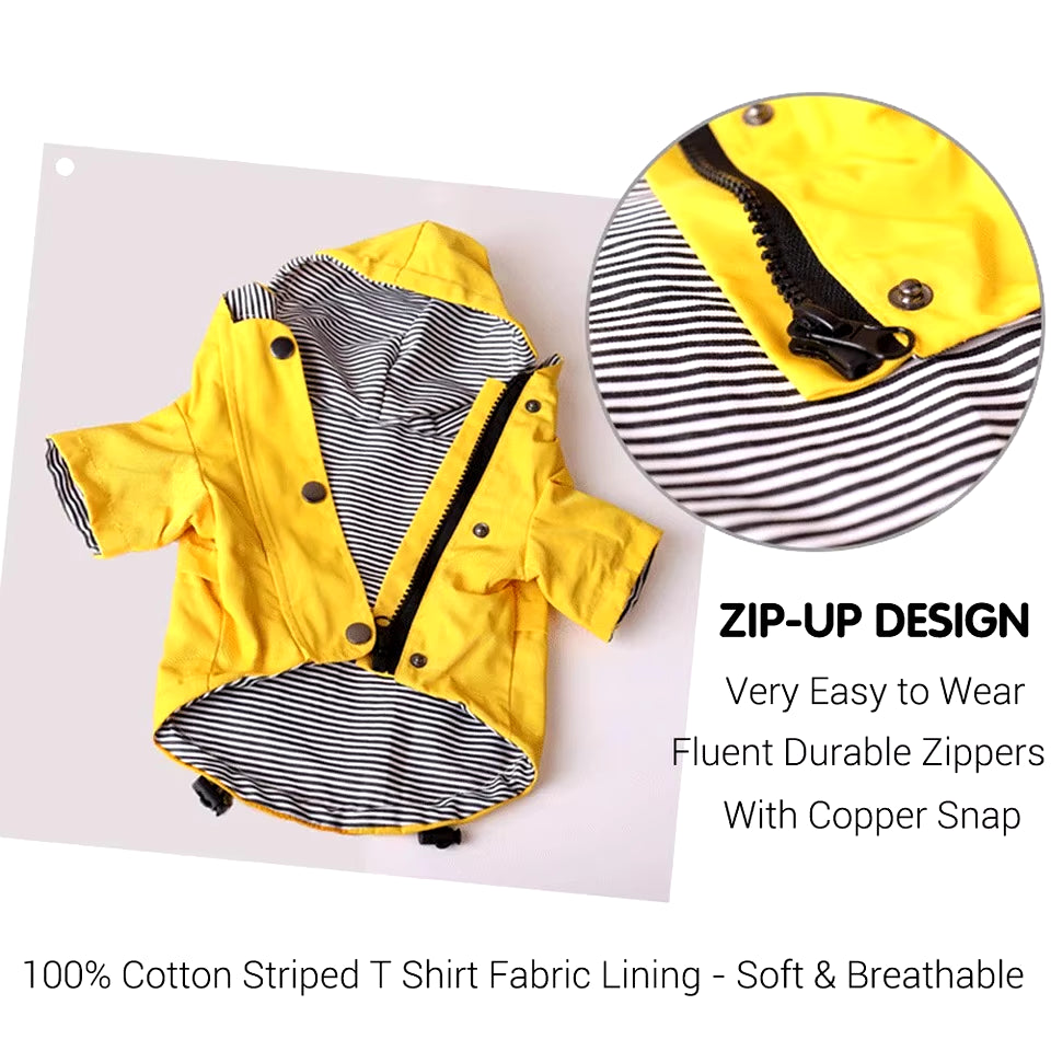 All-Weather Dog Hoodie: Waterproof & Windproof